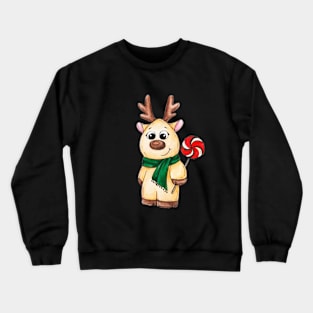 Deer T-shirt Crewneck Sweatshirt